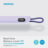 MOMAX iPower PD3 10,000 mAh Powerbank with Built-in Type C Cable (4 Colours) 1-Year Warranty
