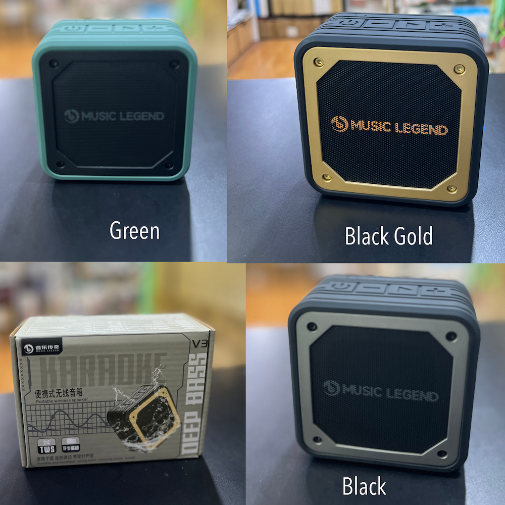 Music Legend IPX6 V3 Waterproof BT Speaker (3 Colours)