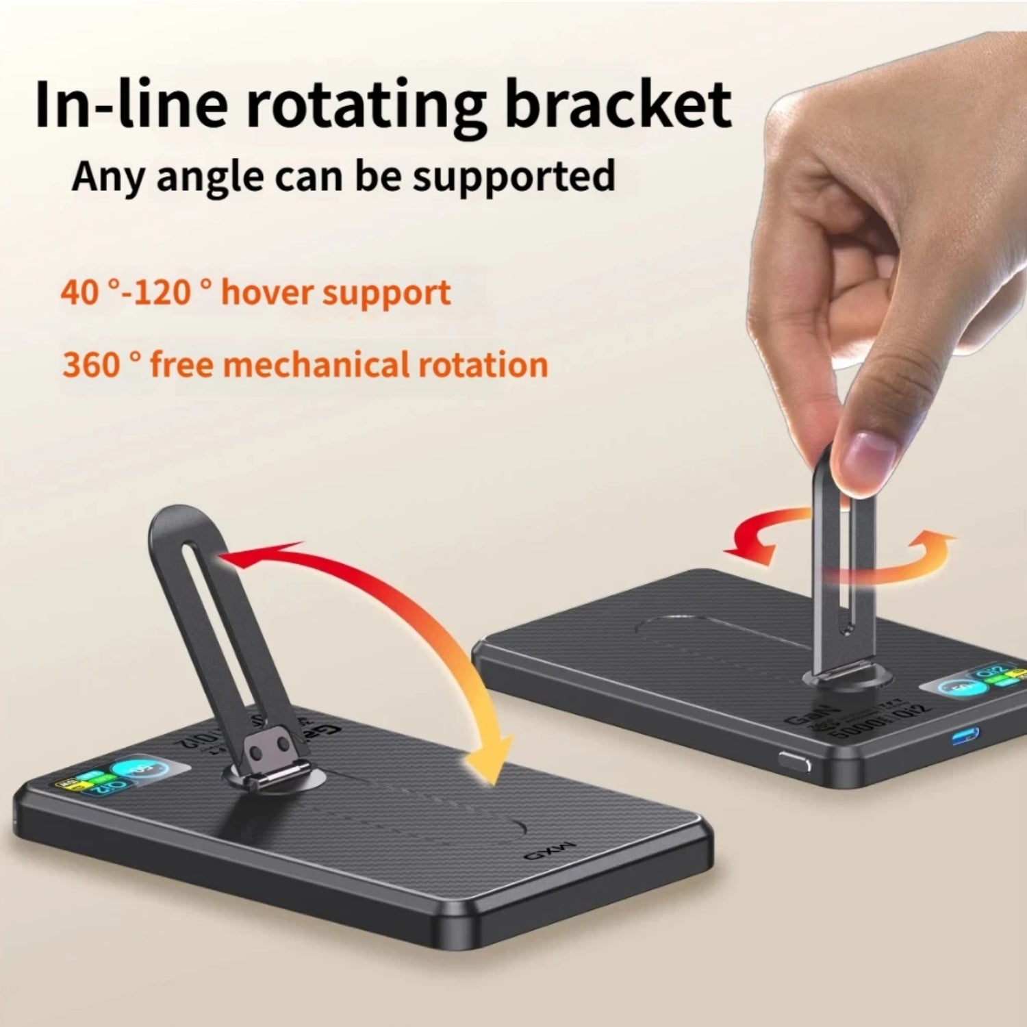 MXD IS6 (5,000 mAh) & i10Pro (10,000 mAh) Qi 2 Powerbank