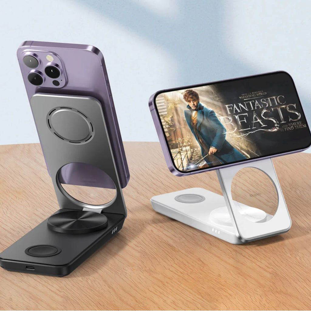 MCDODO Foldable 3 in 1 Wireless Charging Station (2 colours)