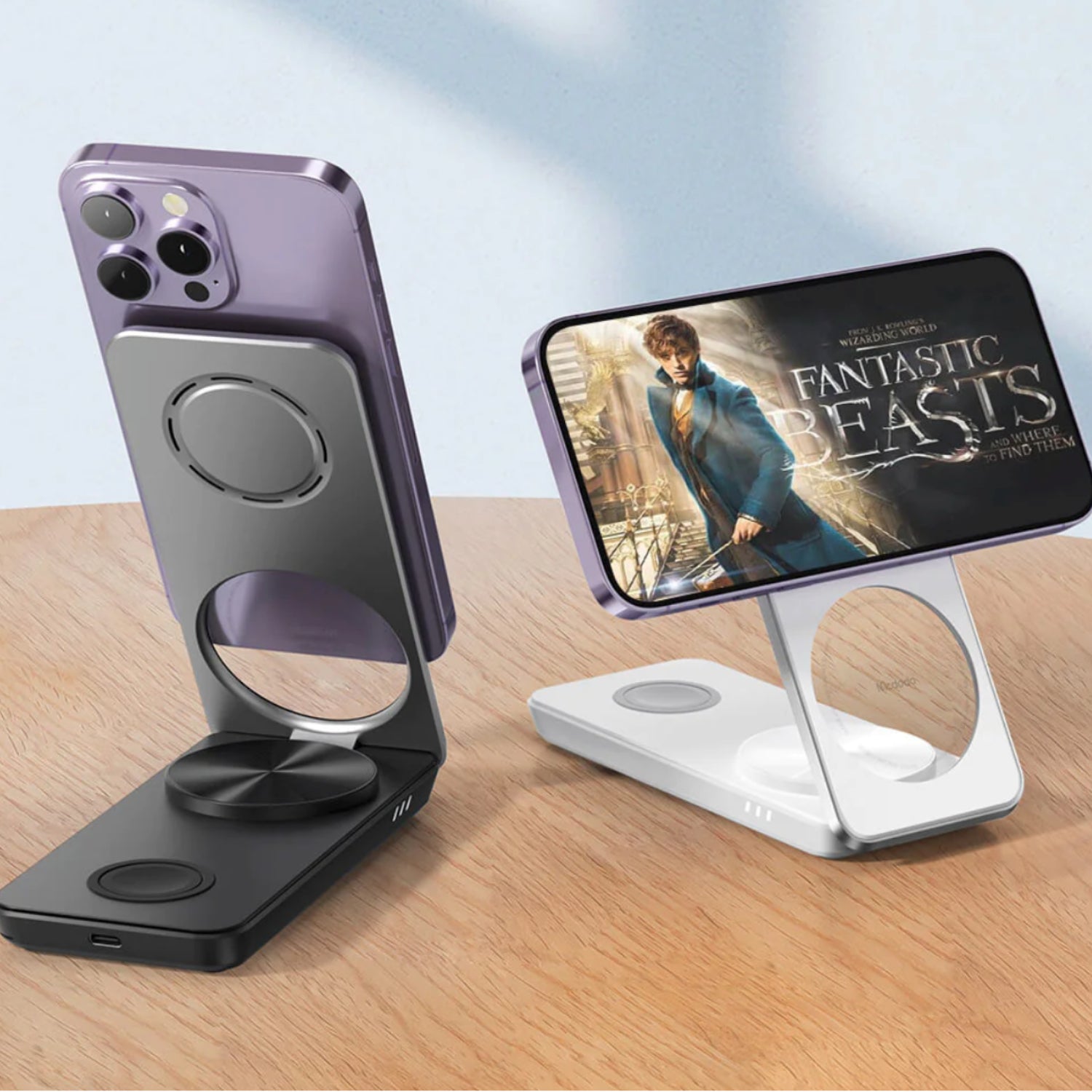 MCDODO Foldable 3 in 1 Wireless Charging Station (2 colours)