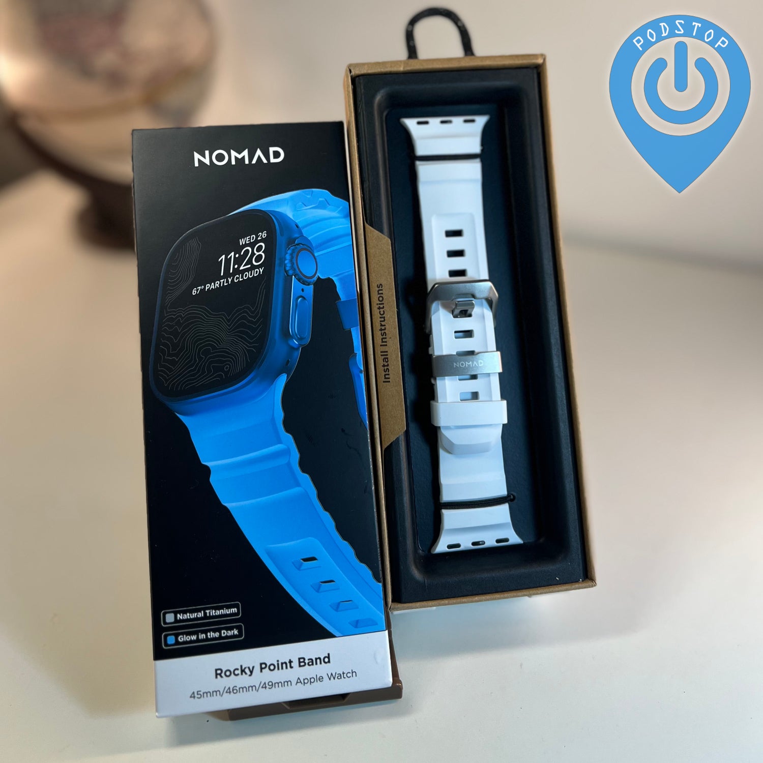 NOMAD Rocky Point Glow In The Dark Band (45mm/46mm/49mm)