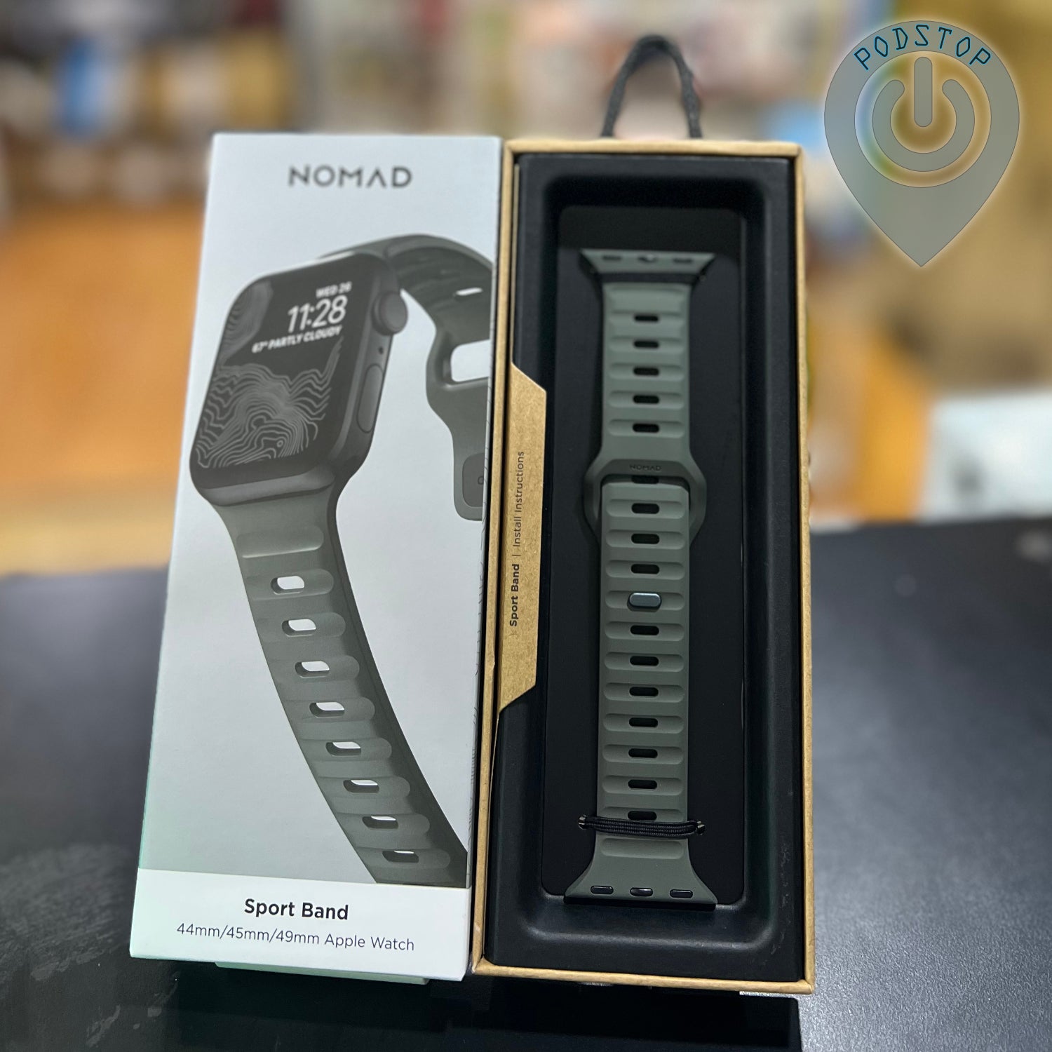 NOMAD Sport Band 42/44/45/46/49mm (Ash Green)