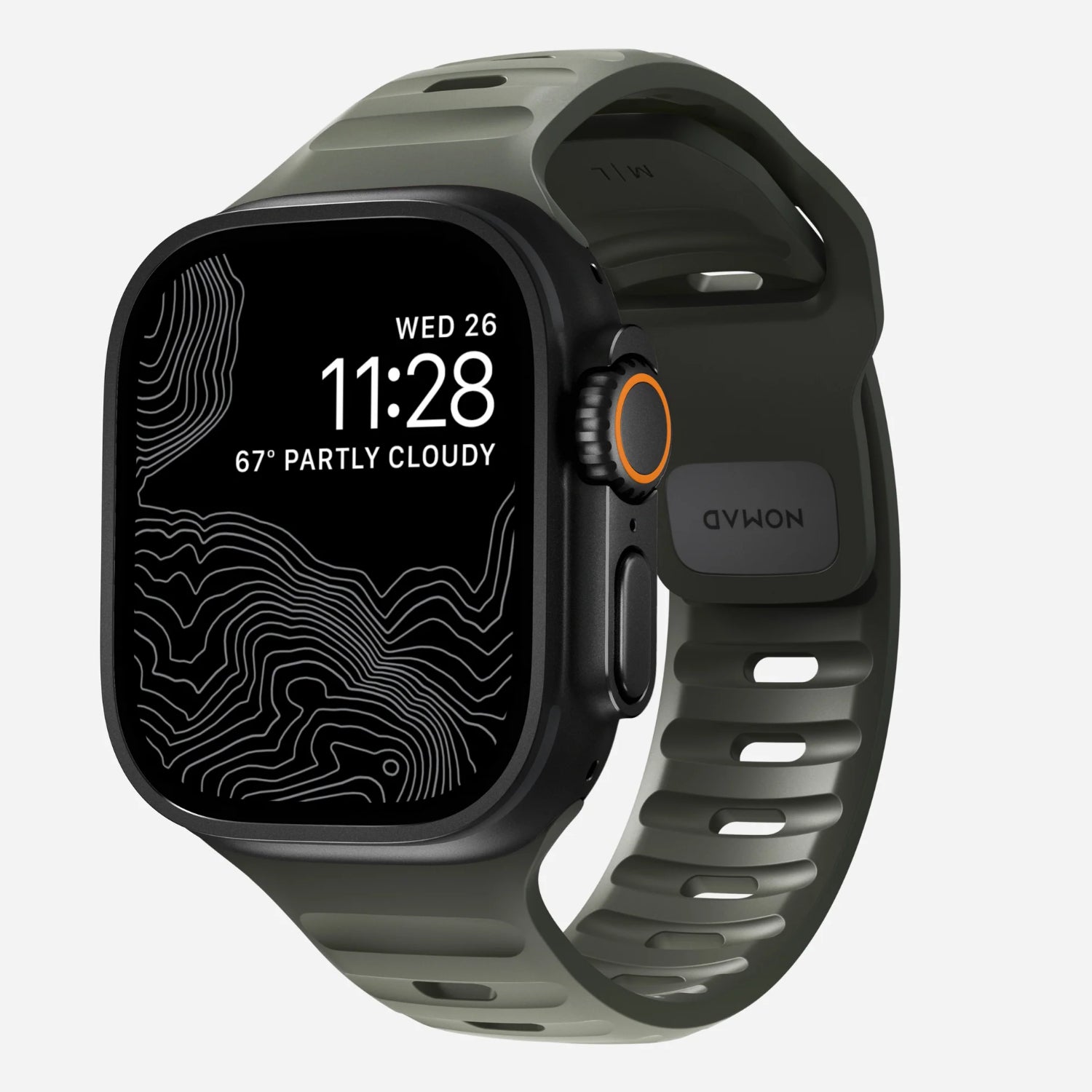 NOMAD Sport Band 42/44/45/46/49mm (Ash Green)