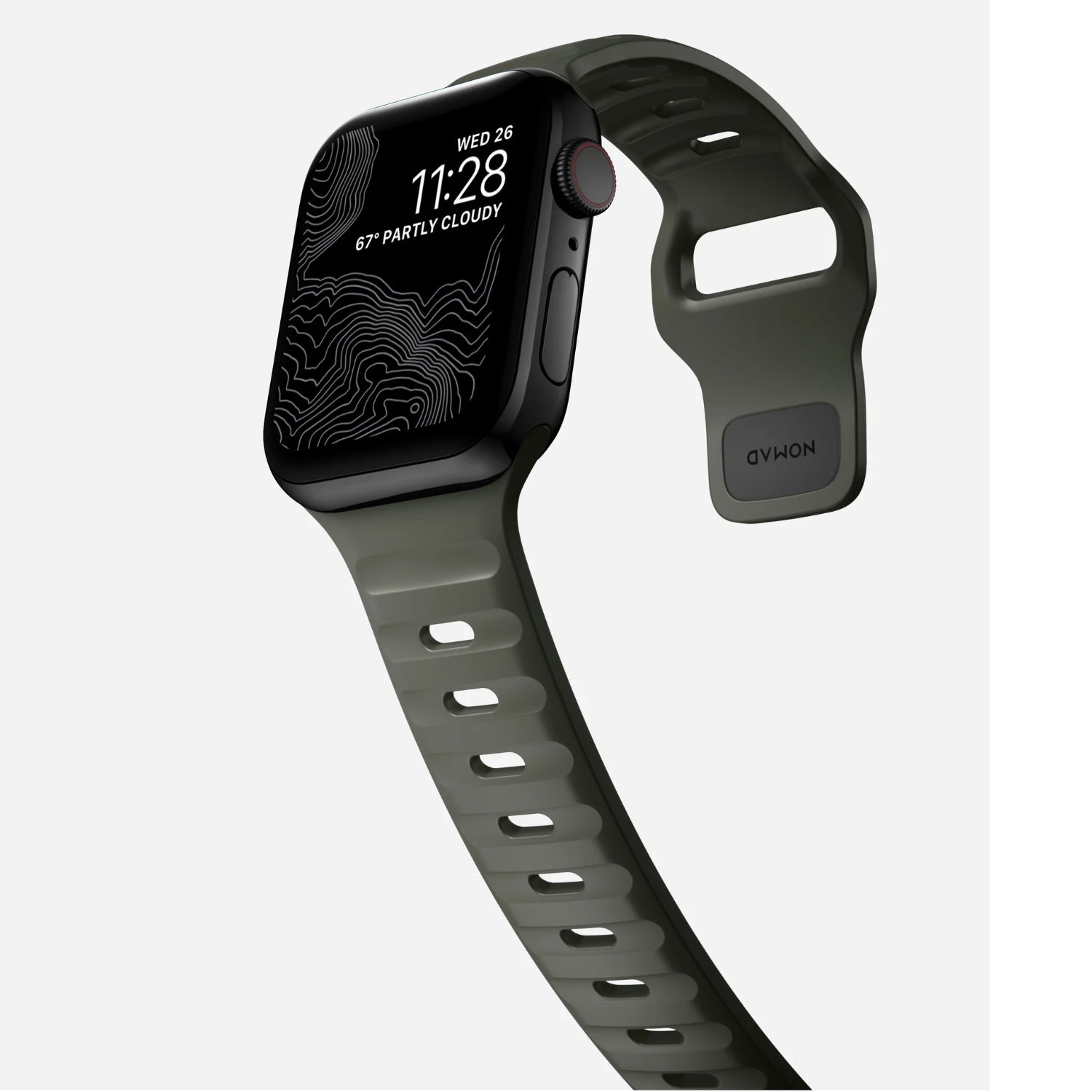 NOMAD Sport Band 42/44/45/46/49mm (Ash Green)