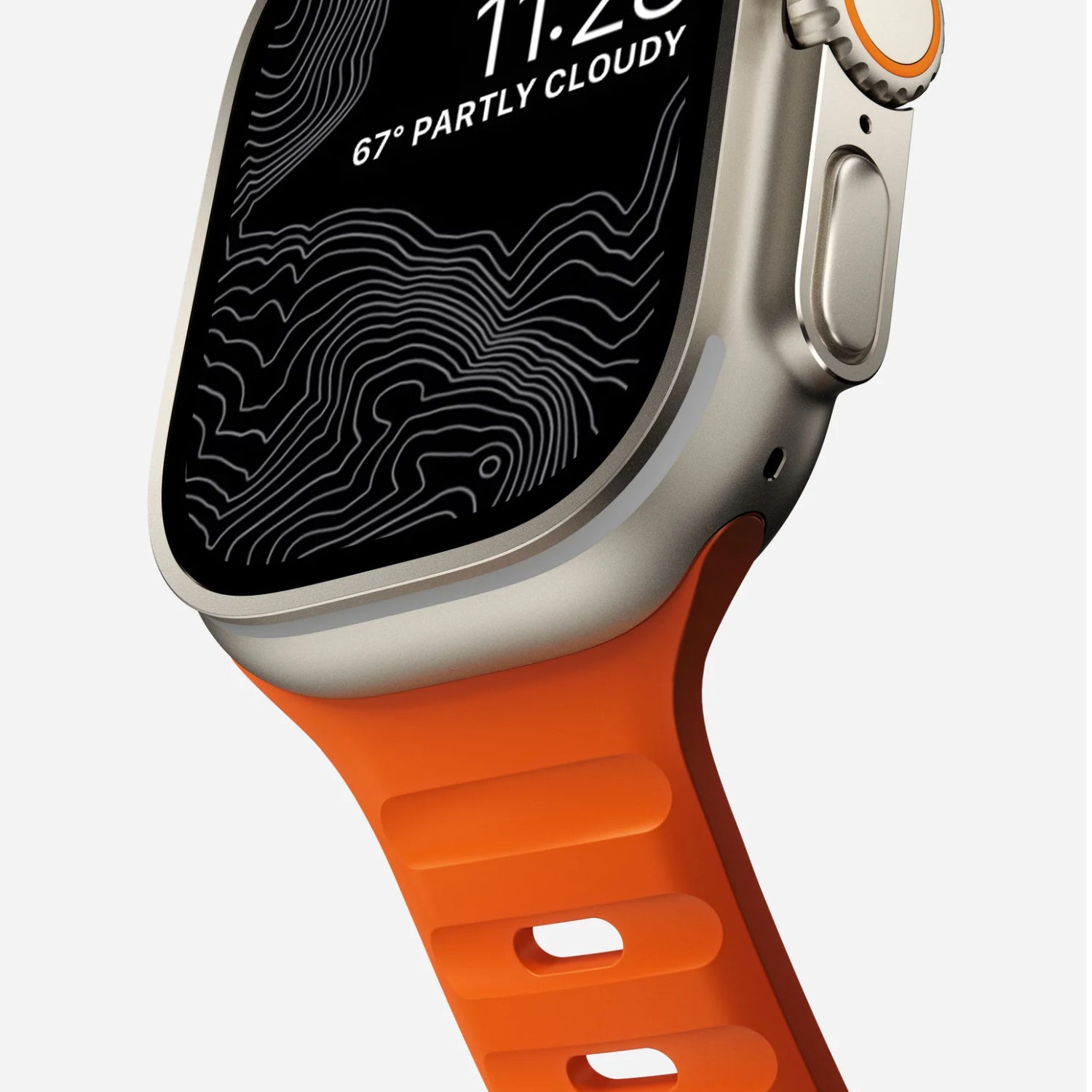 Nomad Sport Band for Apple Watch 42/44/45/49mm (Orange)