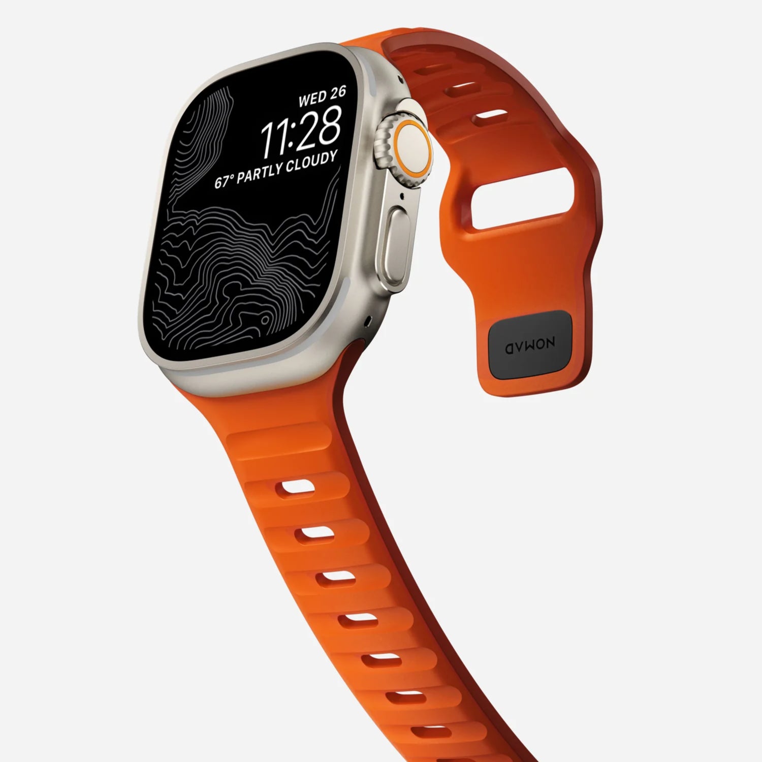 Nomad Sport Band for Apple Watch 42/44/45/49mm (Orange)