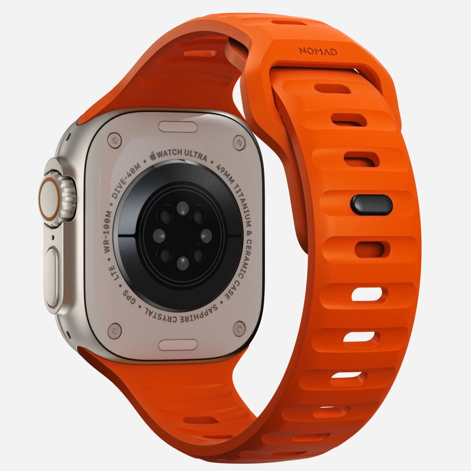 Nomad Sport Band for Apple Watch 42/44/45/49mm (Orange)
