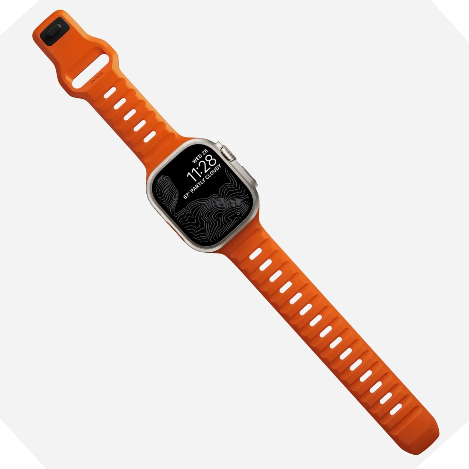 Nomad Sport Band for Apple Watch 42/44/45/49mm (Orange)