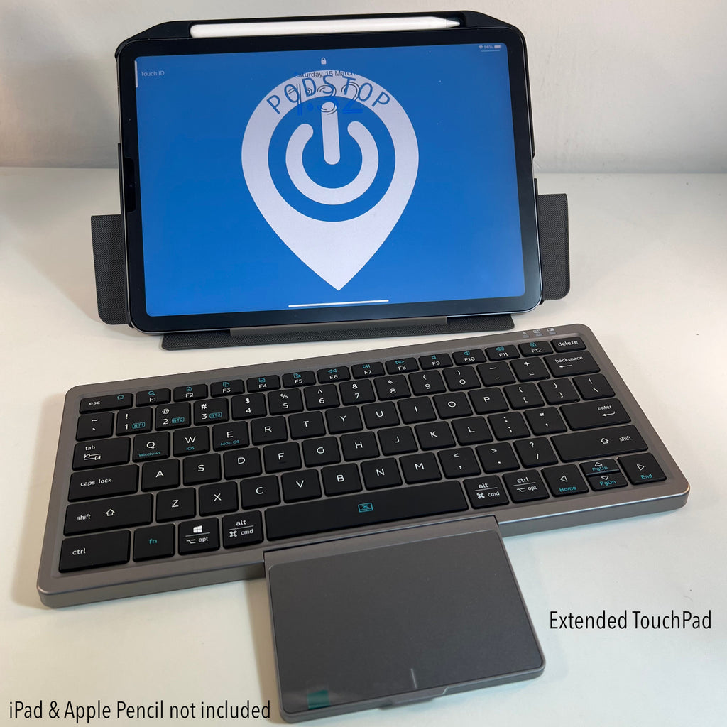 DUX DUCIS BT Portable Keyboard with TouchPad