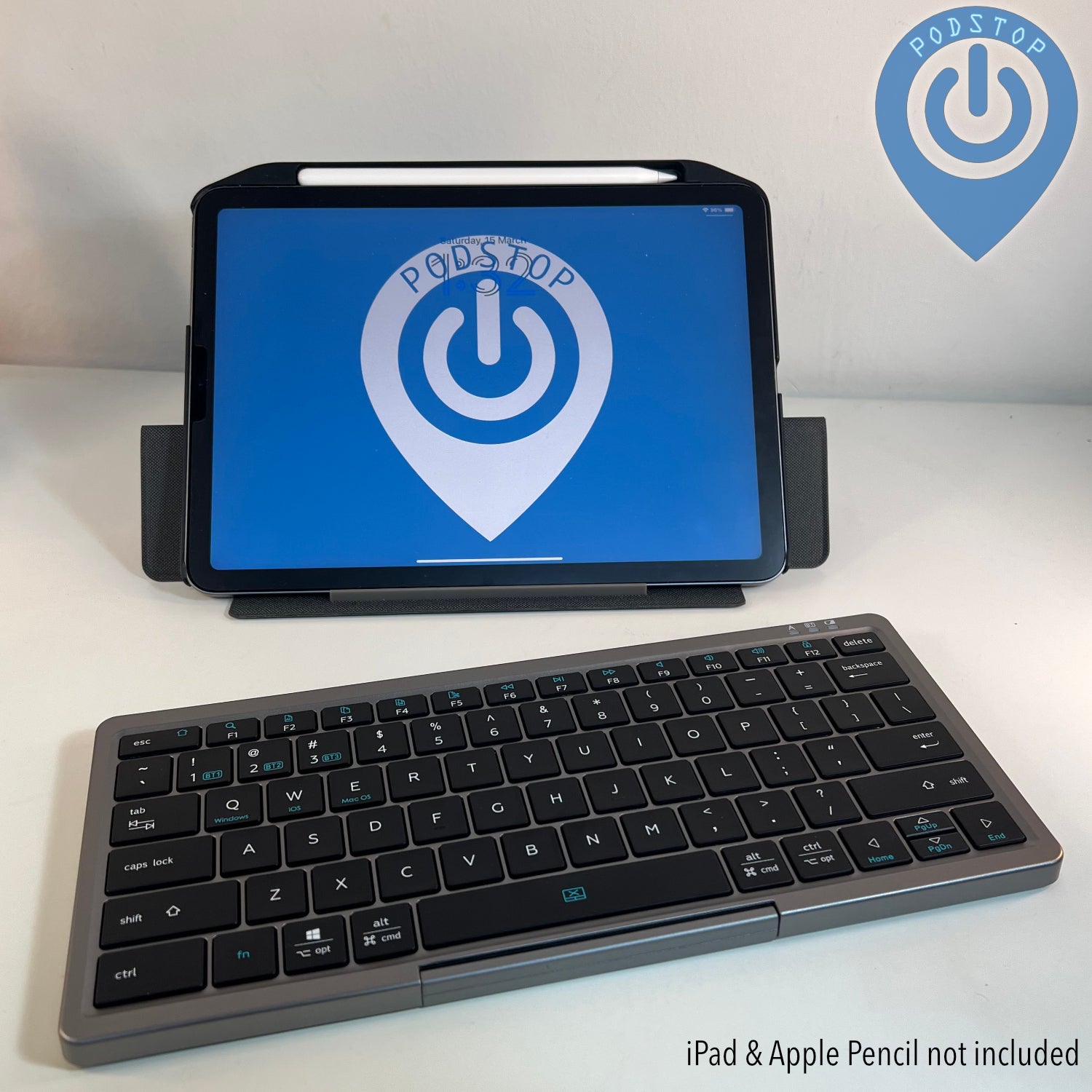 DUX DUCIS BT Portable Keyboard with TouchPad