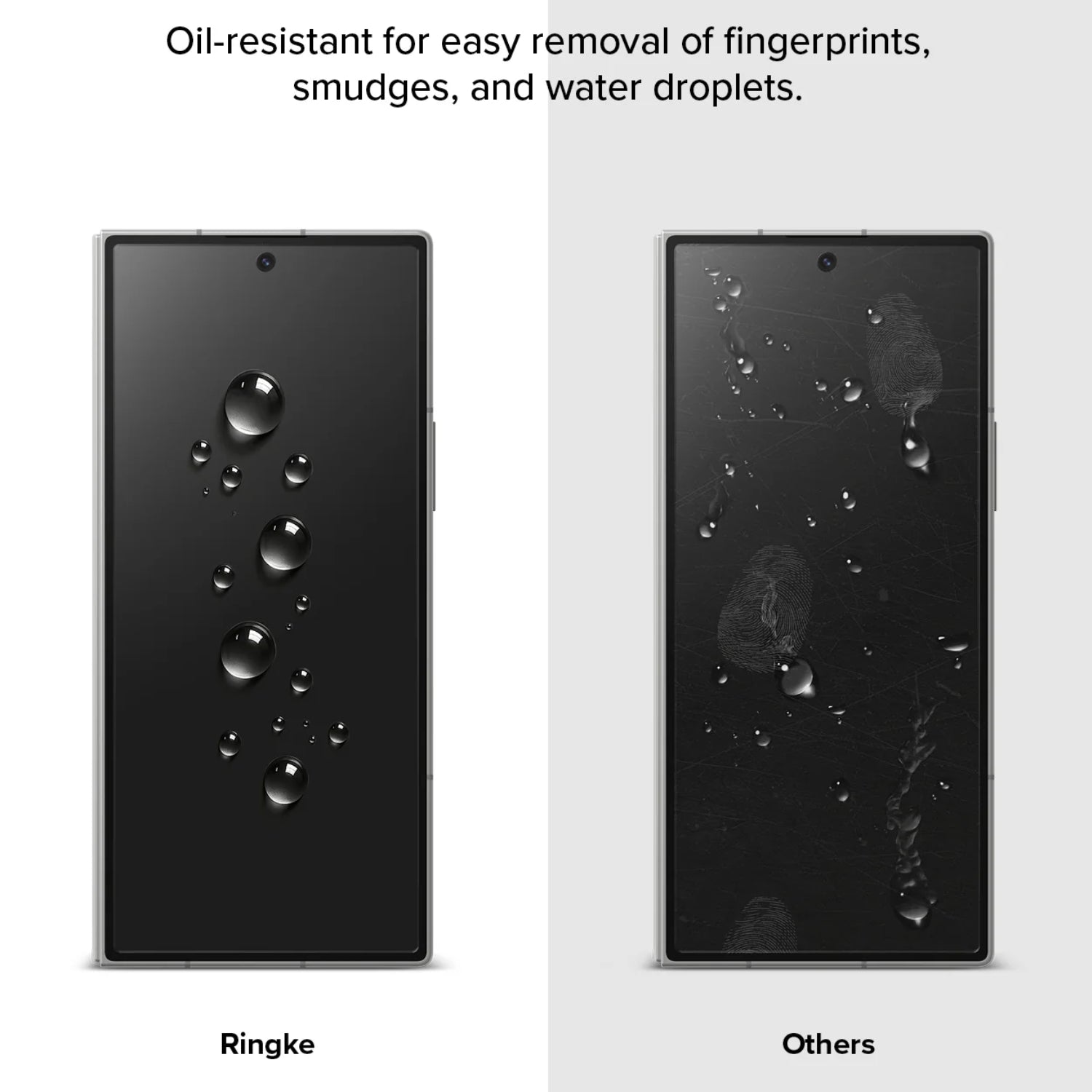 RINGKE Cover Display Easy Slide Protection for Galaxy Fold 7 (Clear)