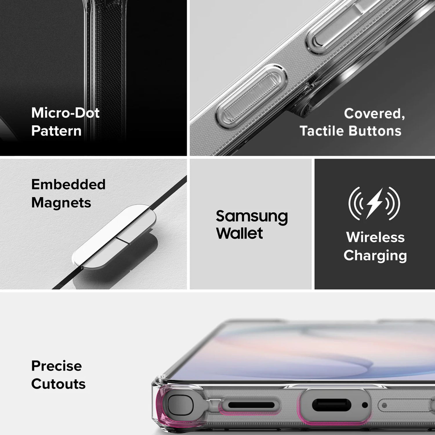 RINGKE Fusion Magnetic Matte Case for S26, S26+ & S26 Ultra