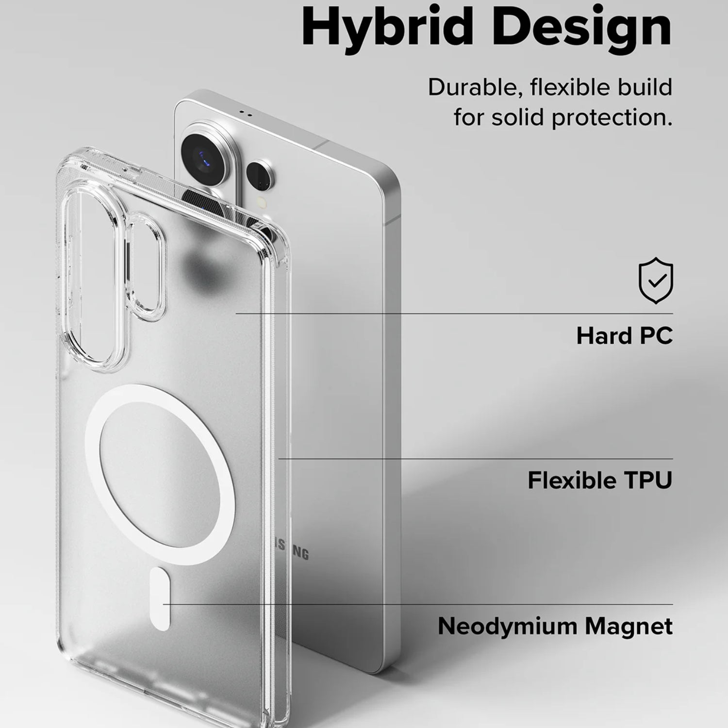 RINGKE Fusion Magnetic Matte Case for S26, S26+ & S26 Ultra