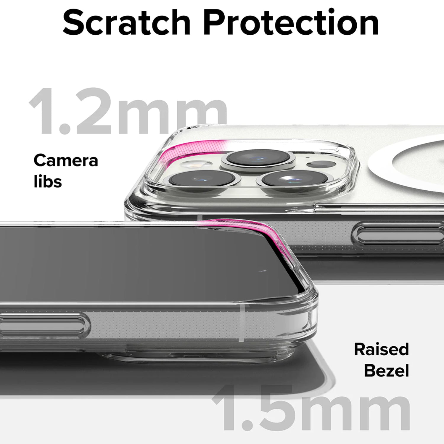 RINGKE Fusion Matte Clear Case for iPhone 15 / 15 Plus / 15 Pro / 15 Pro Max