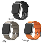 RINGKE Rubber One Bold Apple Watch Sport Straps (42/44/45/49mm) 3 Colours