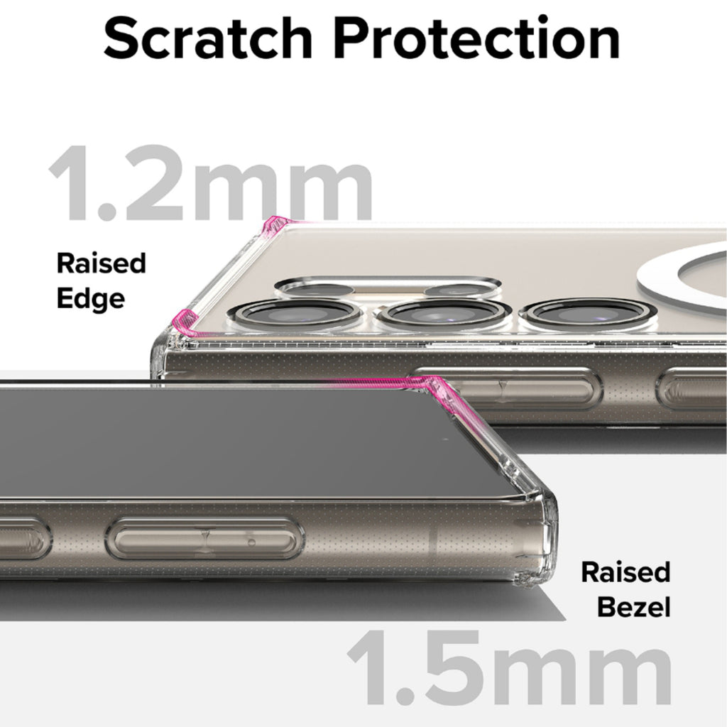 RINGKE Fusion Magnetic Clear Case for S24 / S24 Plus / S24 Ultra