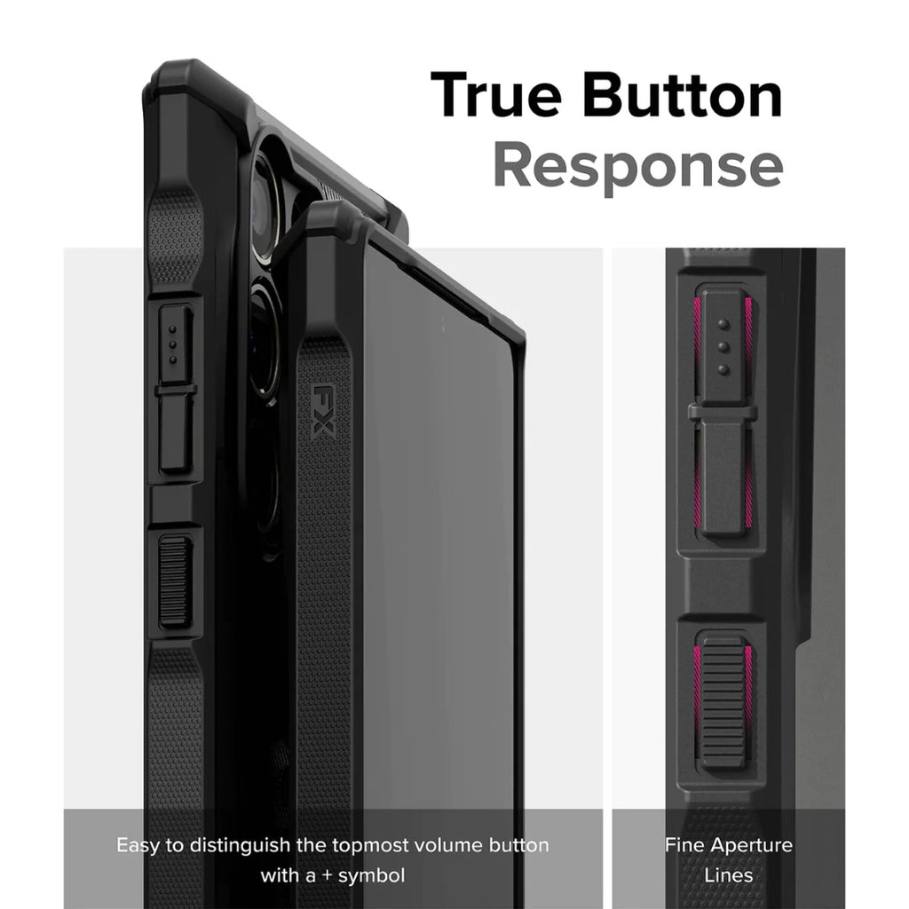 RINGKE Fusion X Camo Black Case for S24 Ultra