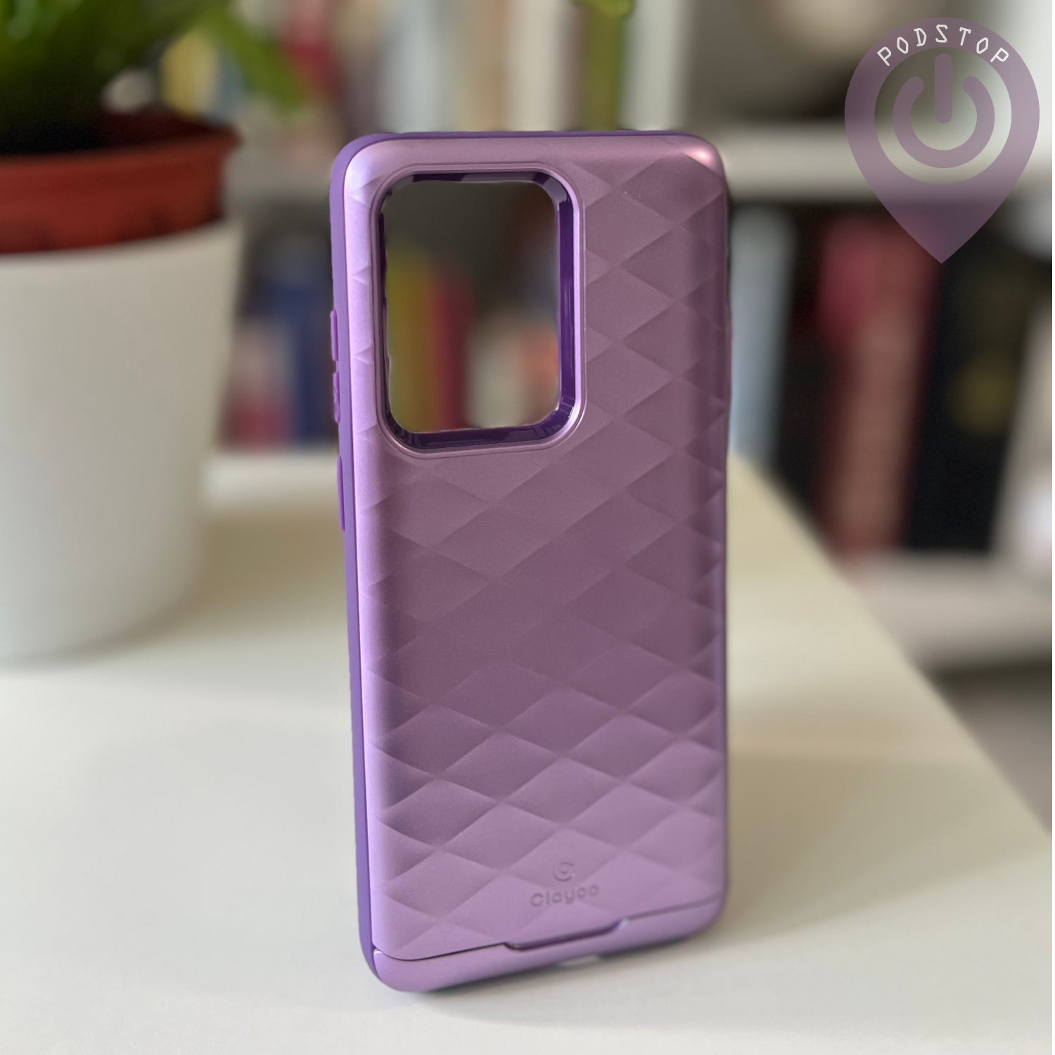 Argo Protective Card Case for S20 Ultra (Purple)