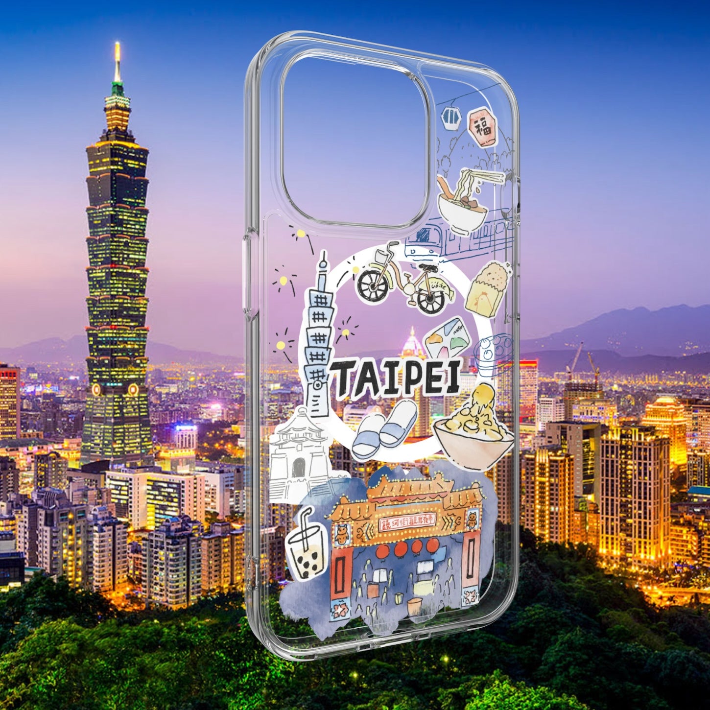 SWITCHEASY City M (MagSafe) AirBarrier Case for iPhone 15 Pro (3 Cities)