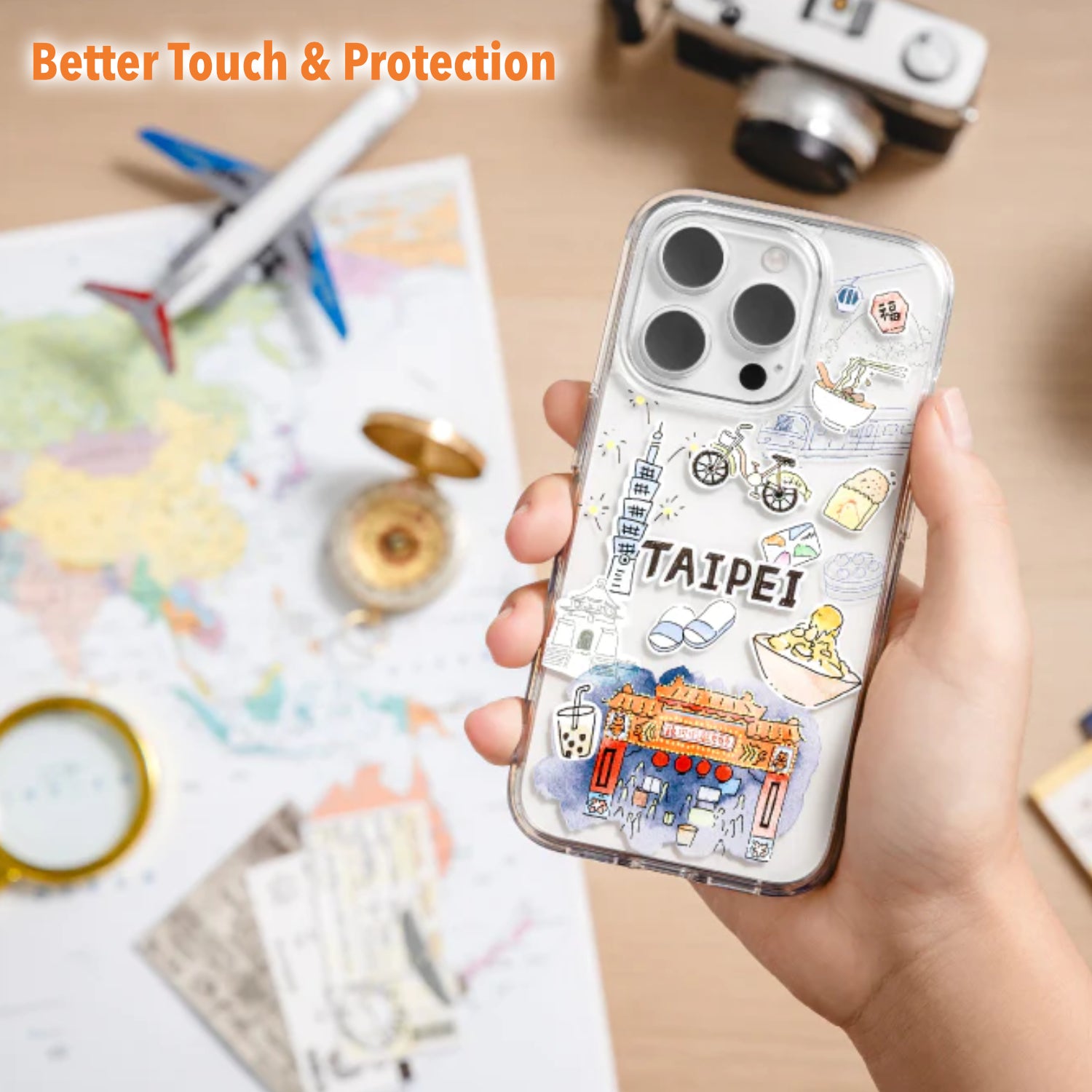 SWITCHEASY City M (MagSafe) AirBarrier Case for iPhone 15 Pro Max (3 Cities)