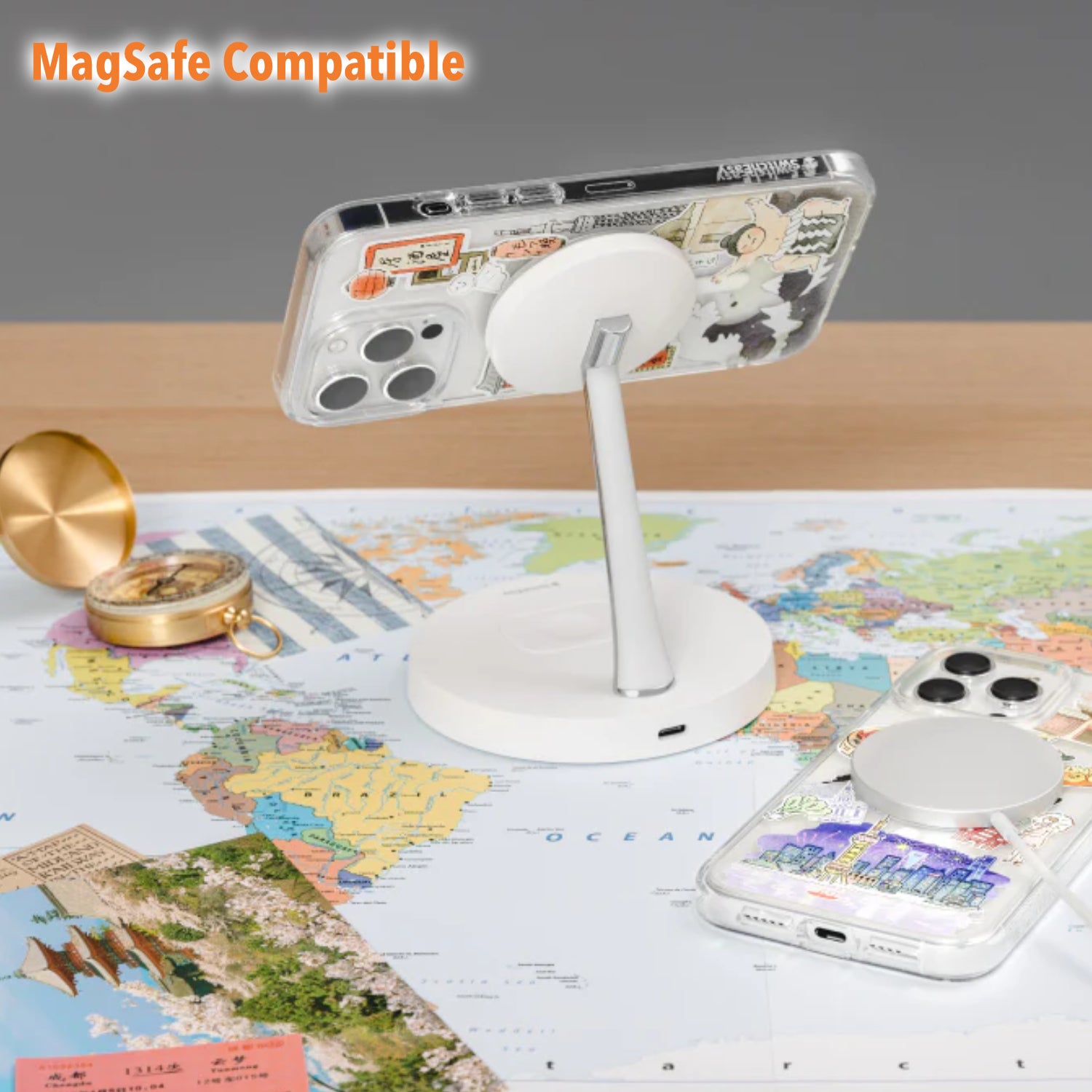 SWITCHEASY City M (MagSafe) AirBarrier Case for iPhone 15 Pro Max (3 Cities)