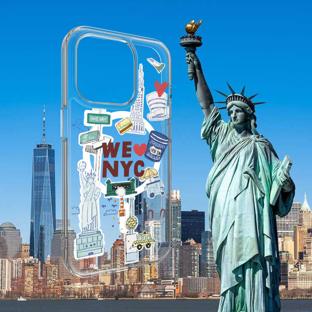 SWITCHEASY City M (MagSafe) AirBarrier Case for iPhone 15 Pro Max (3 Cities)