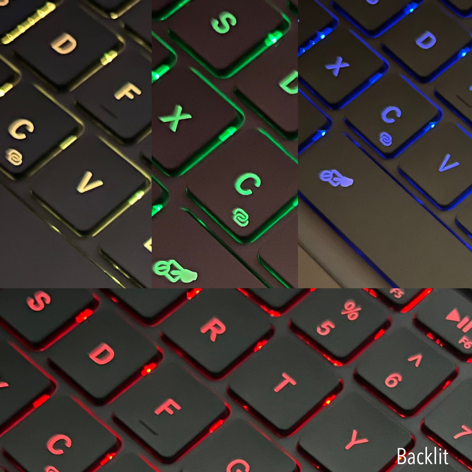 Surface GO 1/2/3 Bluetooth Backlit Keyboard with TouchPad