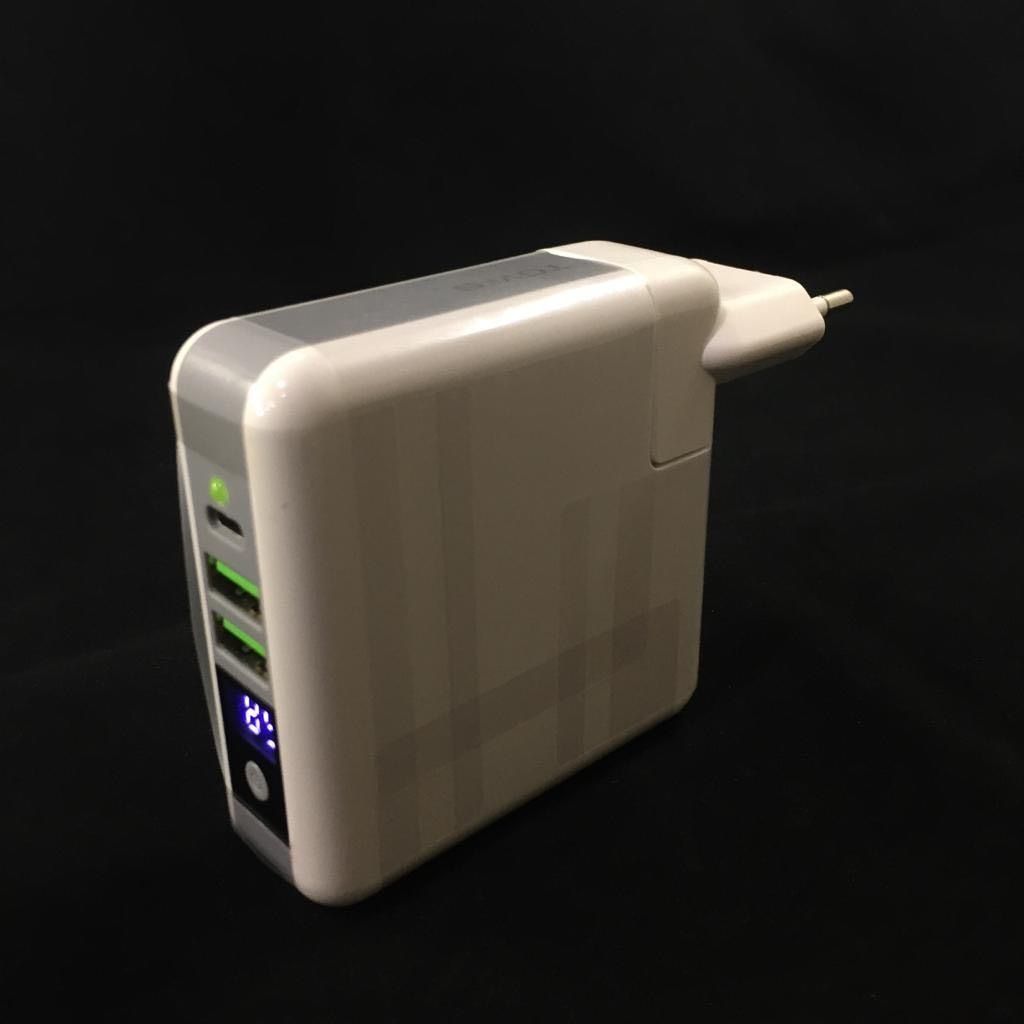 TGVi's Travel Charger cum Wireless Powerbank