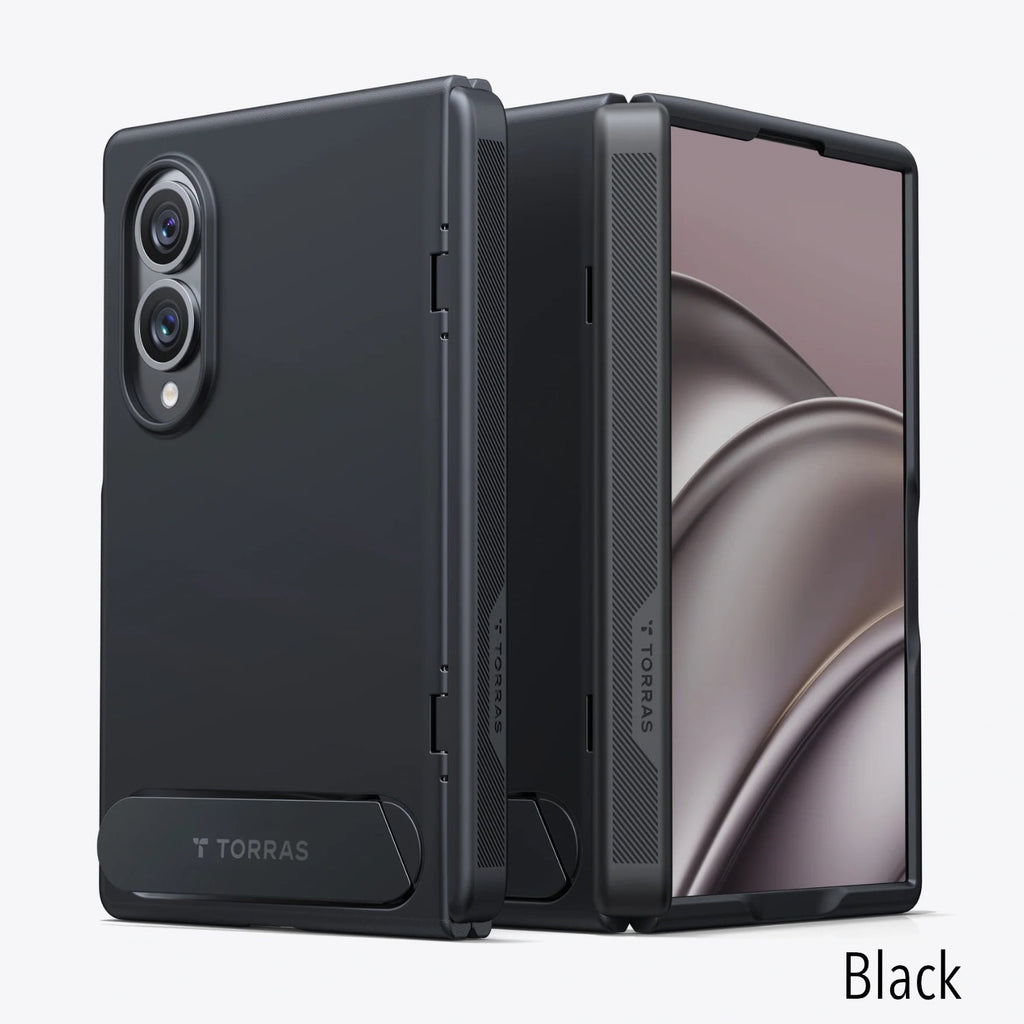 TORRAS OStand L1 Case for Samsung Fold 8 (Black / Purple)
