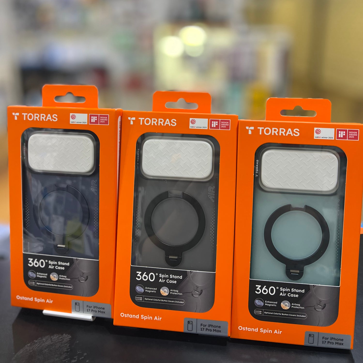 TORRAS OStand Spin Air for iPhone 17 Pro Max