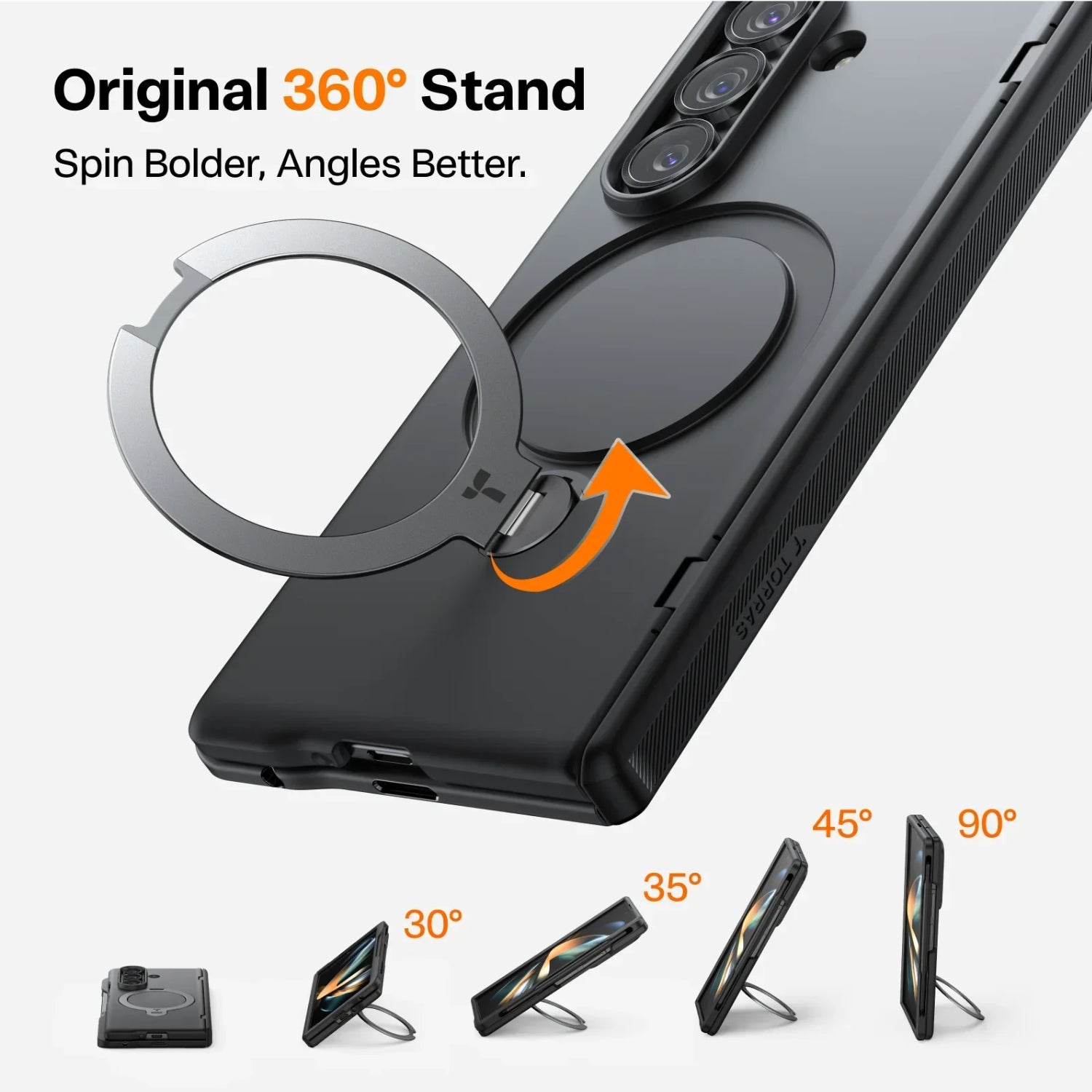 TORRAS Ostand Spin Samsung Fold 7 (2 Colours)