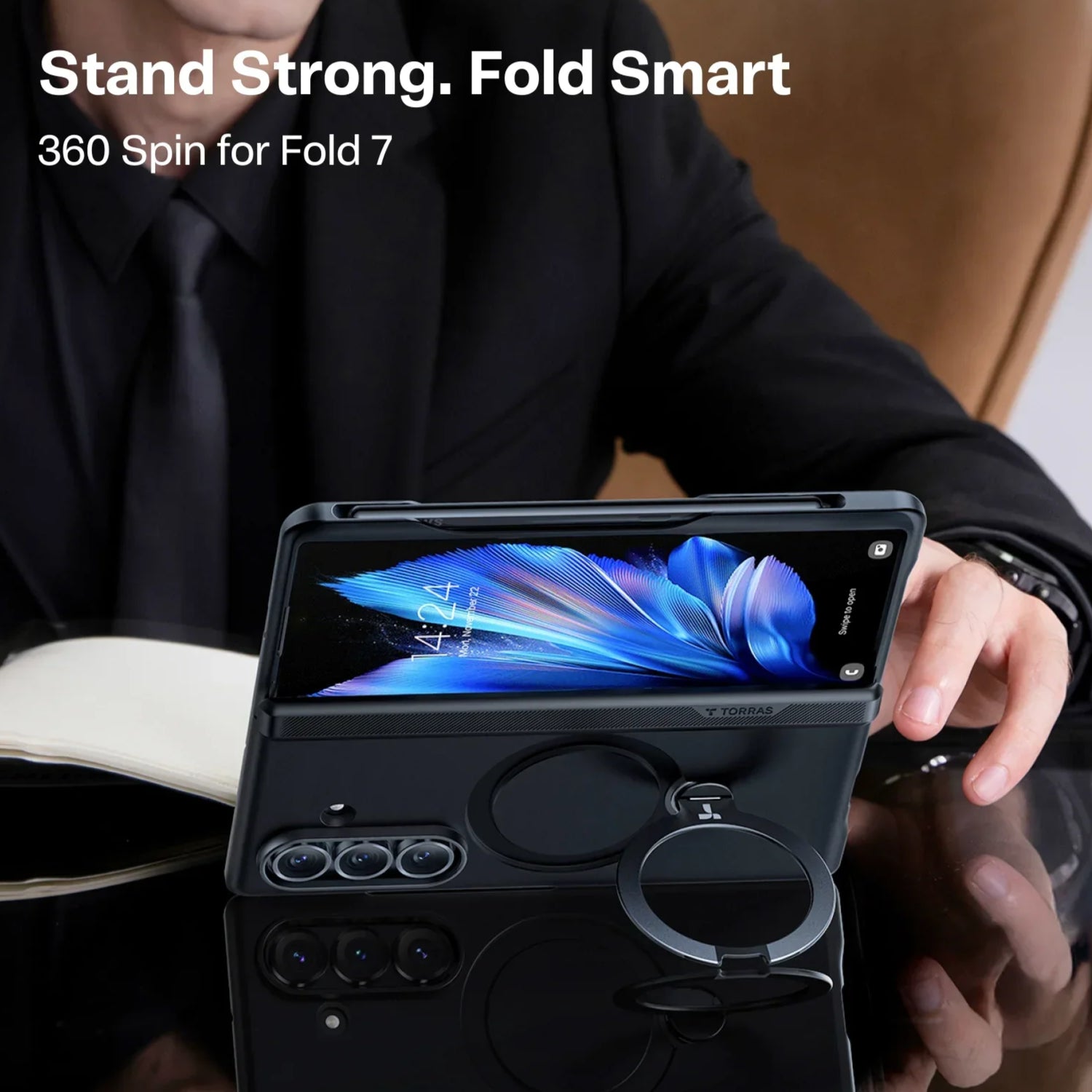 TORRAS Ostand Spin Samsung Fold 7 (2 Colours)