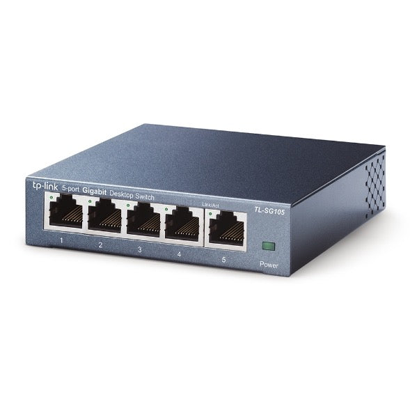 TP-Link 5-Port Gigabit 10/100/1000Mbps Desktop Switch (1 Year Warranty)