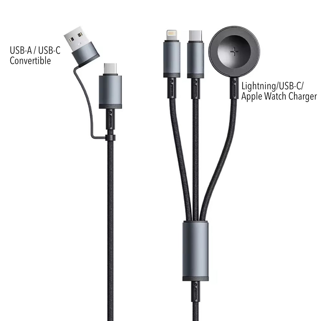 100W USBA/USBC to Lightning/USBC/Apple Watch Charger