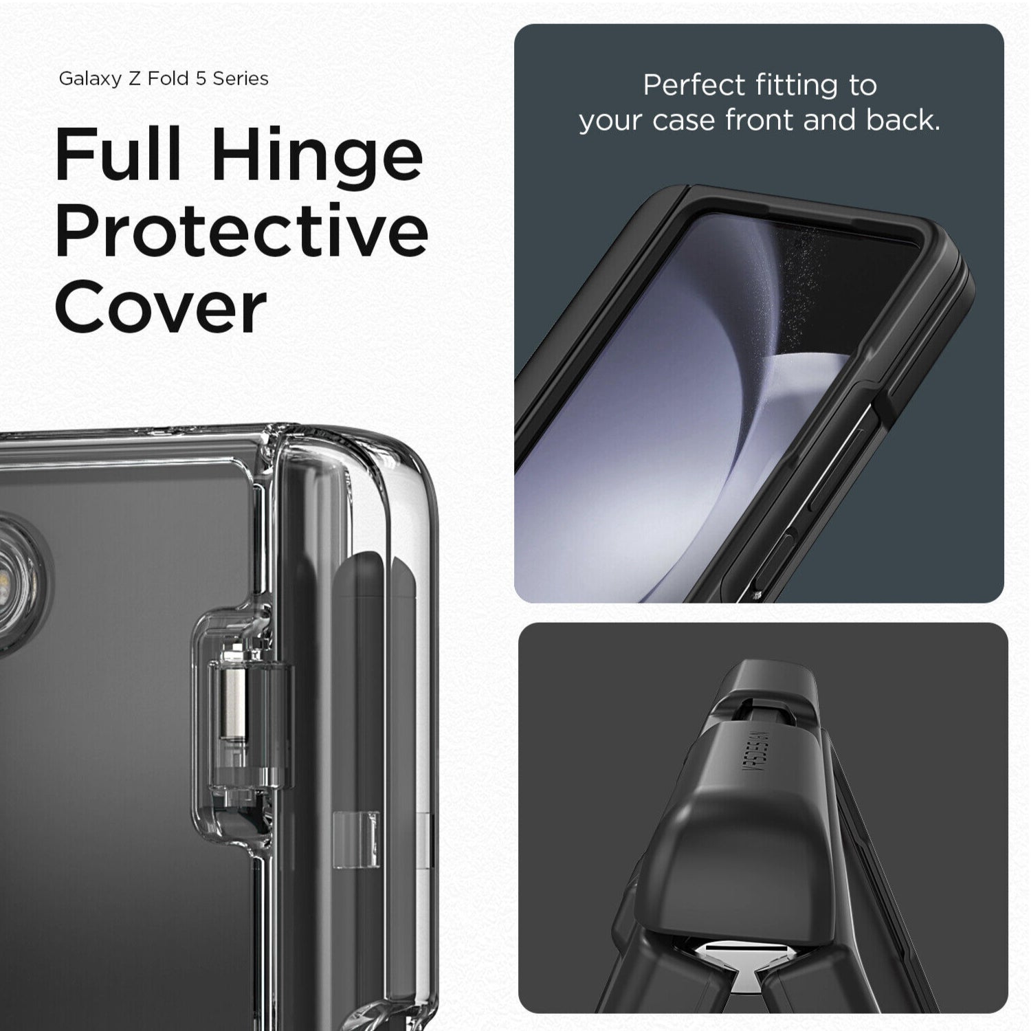 VRS Design Modern S Case (with S Pen Cover) for Galaxy Fold 5 (2 Colors)