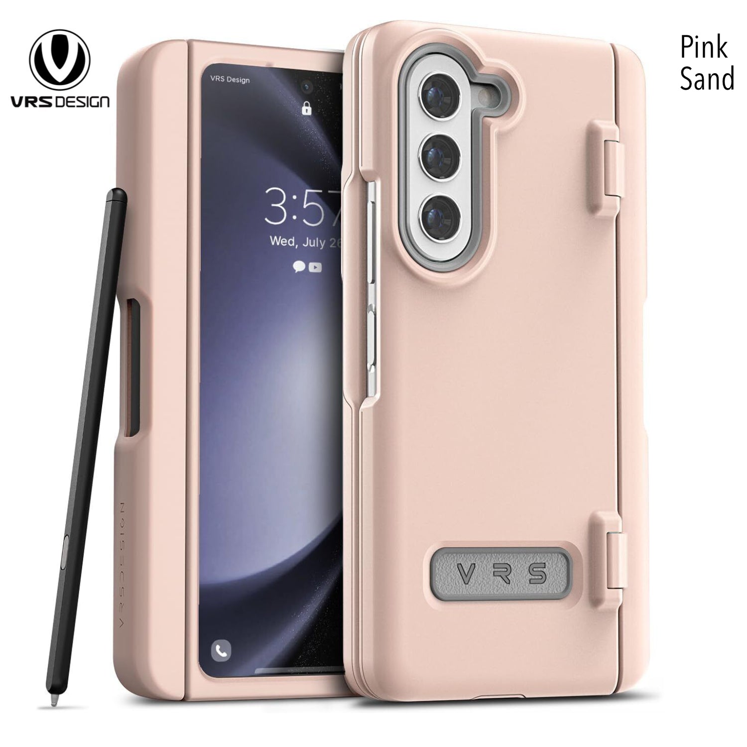 VRS Design Modern S Case (with S Pen Cover) for Galaxy Fold 5 (2 Colors)
