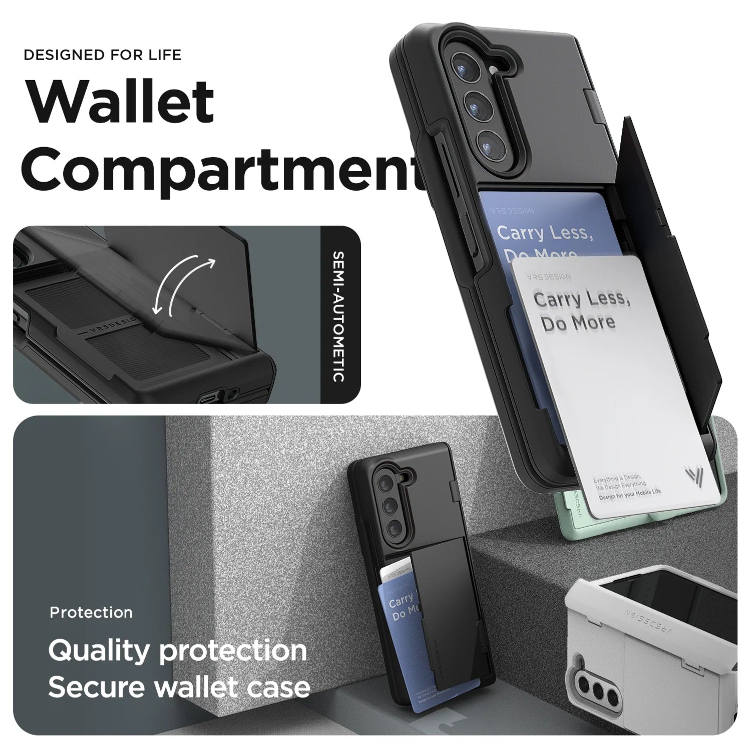 VRS Design Terra Guard Modern S Case for Samsung Galaxy Z Fold 5