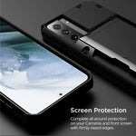 VRS Glide Pro Case for Samsung S21 (Black)