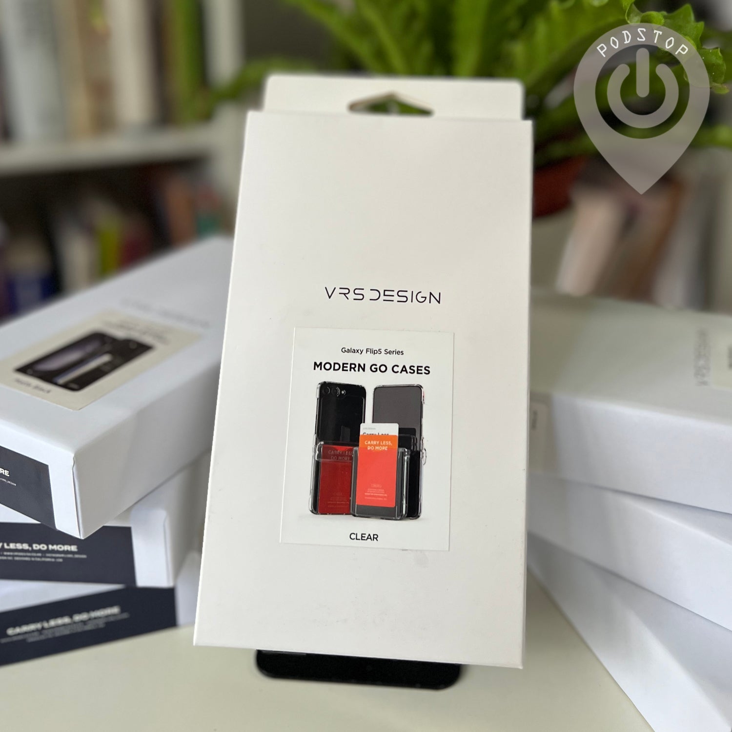 VRS DESIGN Modern Go Case for Galaxy Flip 5 (Clear)