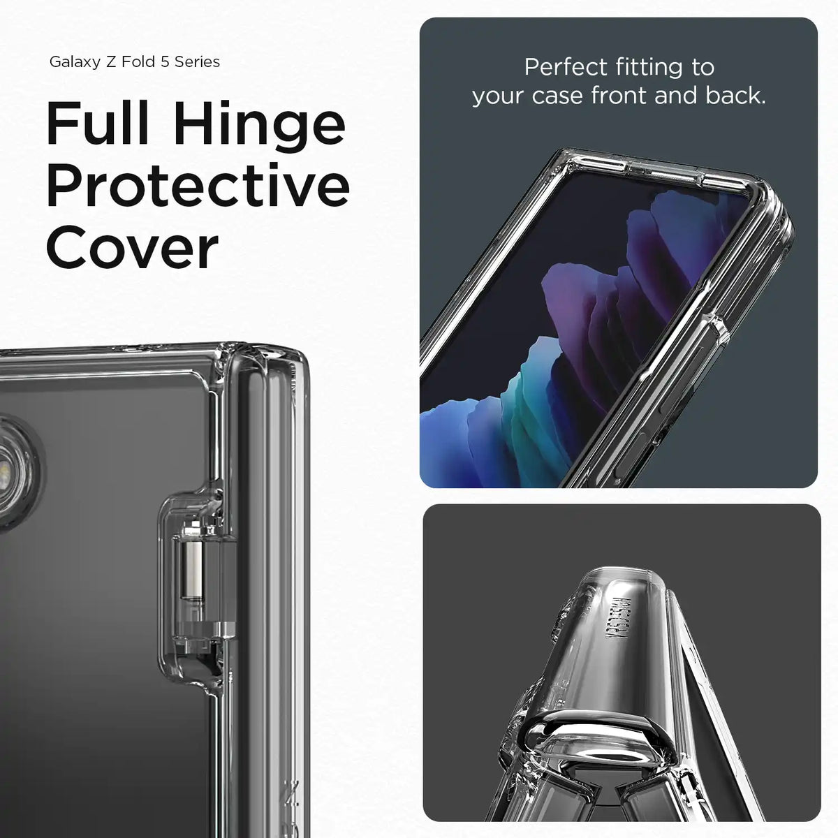 VRS DESIGN Modern Go Case for Galaxy Flip 5 (Matte Black)