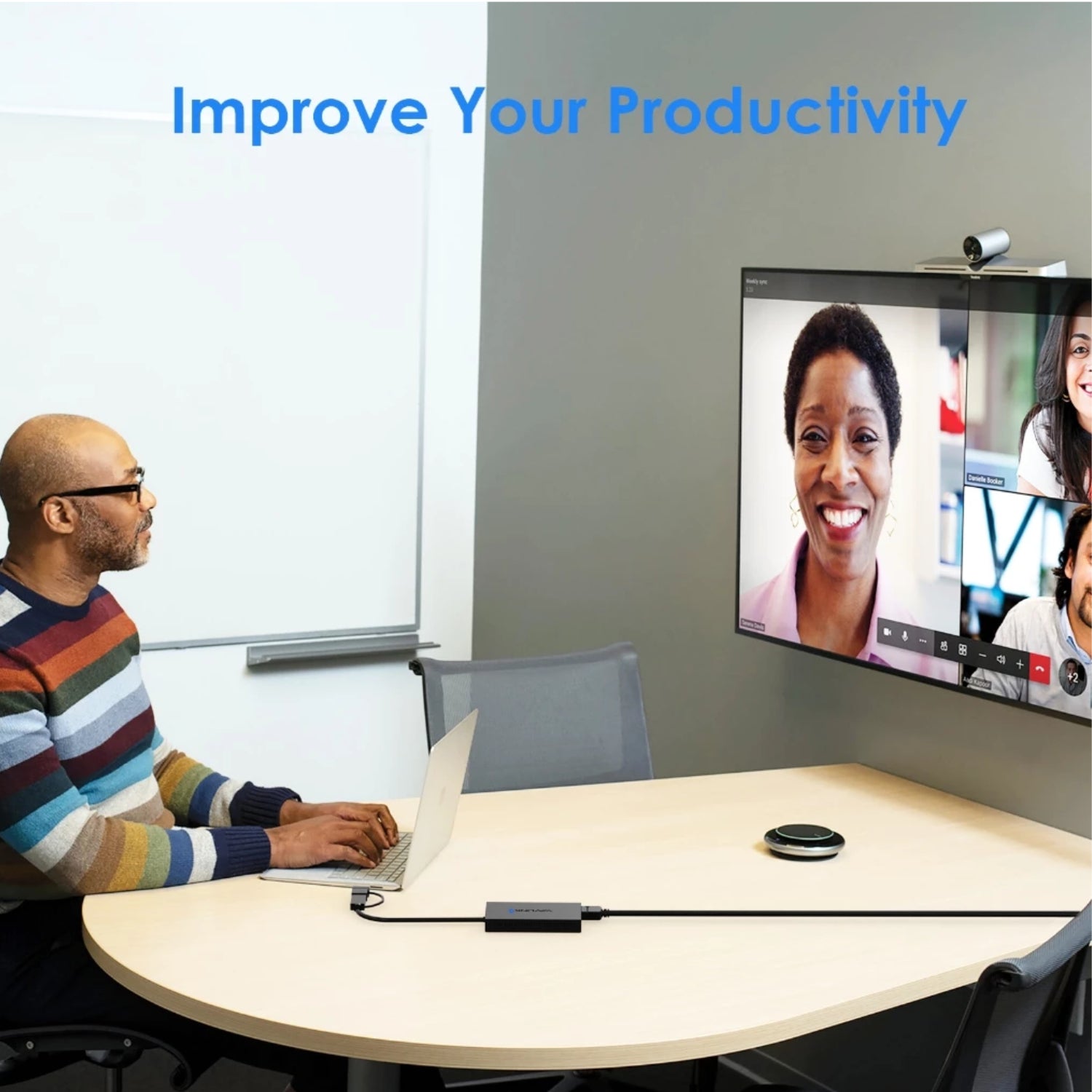 WAVLINK USB-A/USB-C 3.1 to Dual HDMI 4K60Hz Display Adapter (MST for MacOS & Windows)