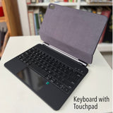 Bluetooth Magic Backlit Keyboard with Touchpad for iPad Pro 11" (Gen 1-4)/ Air 4 & 5/ iPad Gen 10