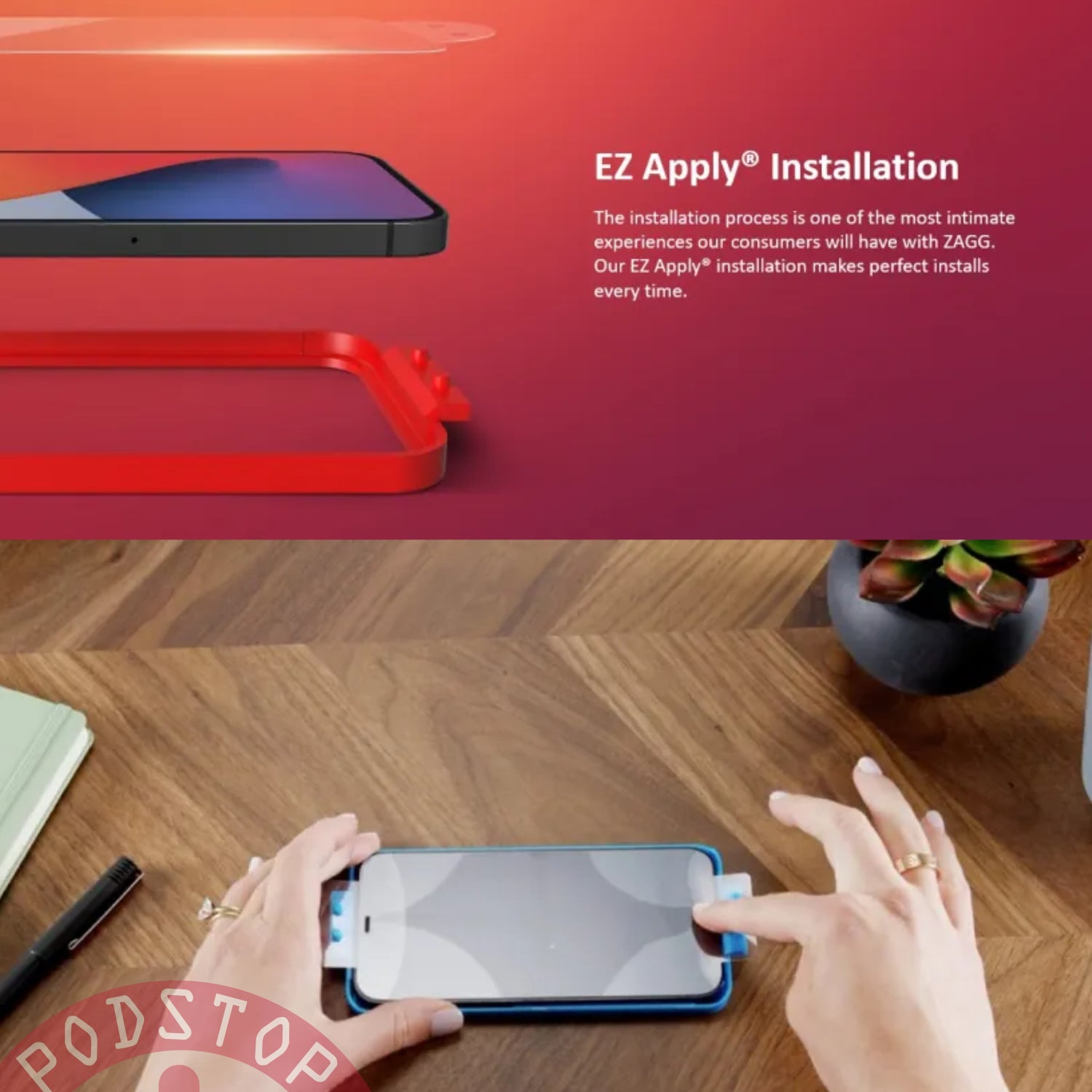 ZAGG Elite Edge Glass for iPhone 15, 15 Plus, 15 Pro & 15 Pro Max (Clear/Anti Glare/Privacy/Anti Blueray)