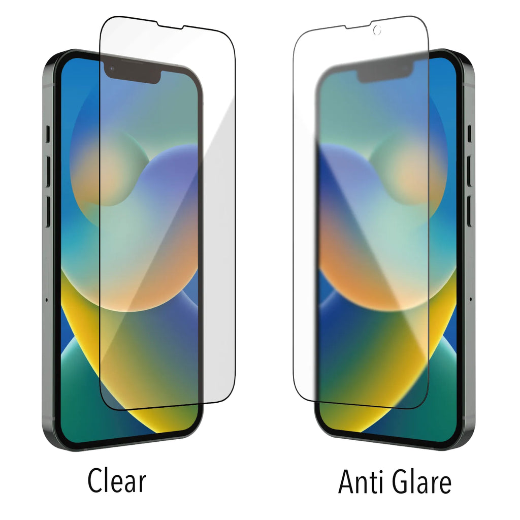 ZAGG Elite Edge Glass for iPhone 15, 15 Plus, 15 Pro & 15 Pro Max (Clear/Anti Glare/Privacy/Anti Blueray)