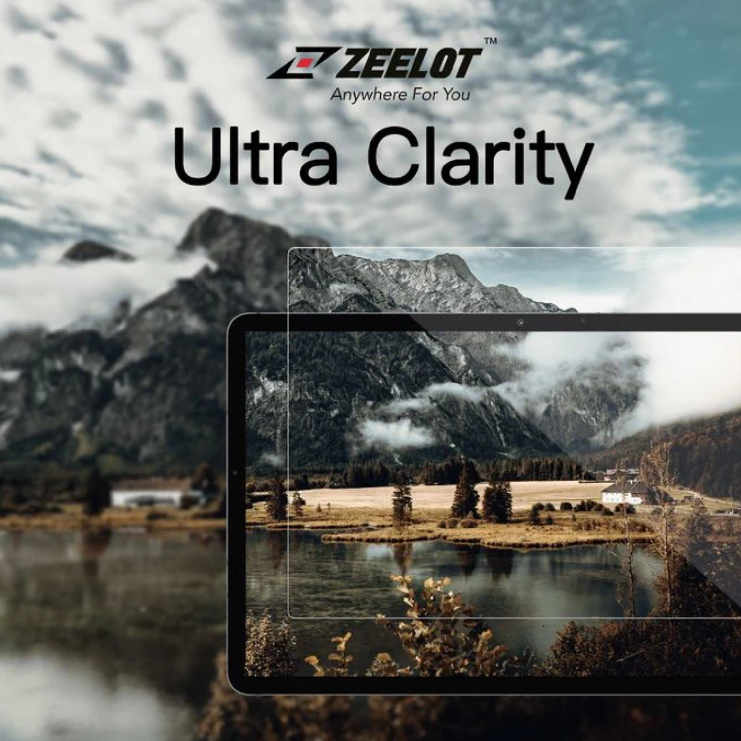 ZEELOT Pureglass Ultra Clear Protection for Samsung Tab S8/9/10/11 Ultra
