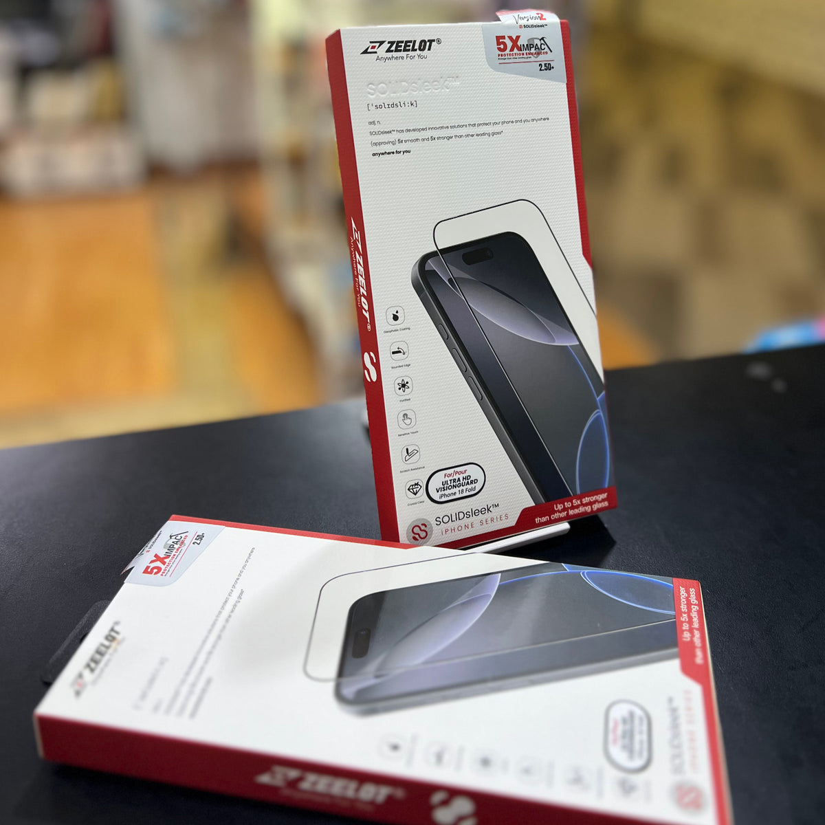 ZEELOT SOLIDSleek V2 for iPhone Duo (Clear)