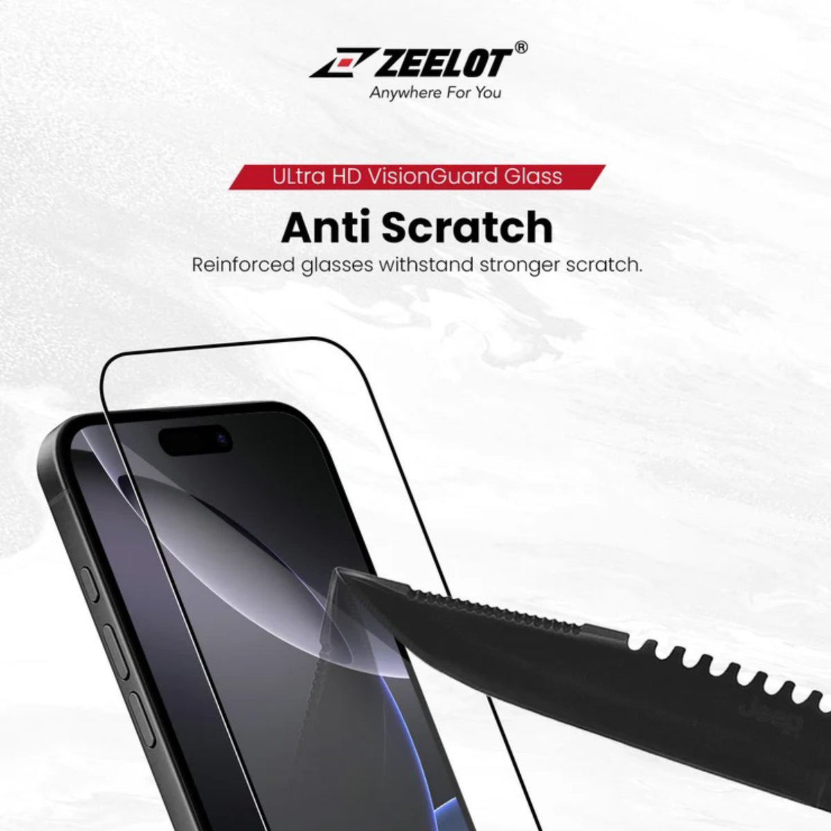 ZEELOT SOLIDSleek V2 for iPhone Duo (Clear)