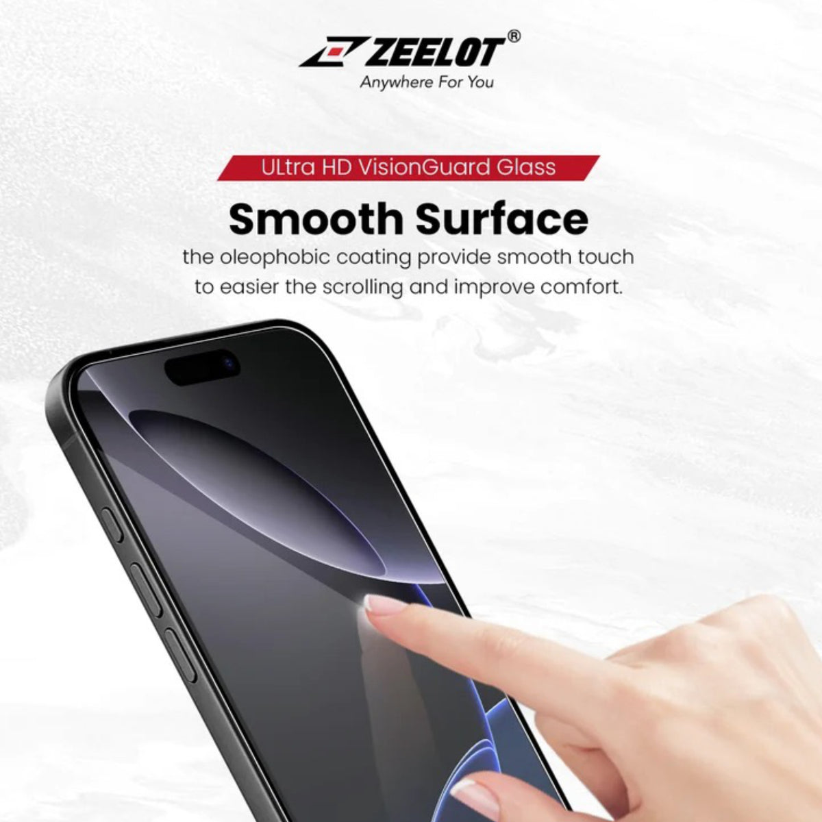 ZEELOT SOLIDSleek V2 for iPhone Duo (Clear)