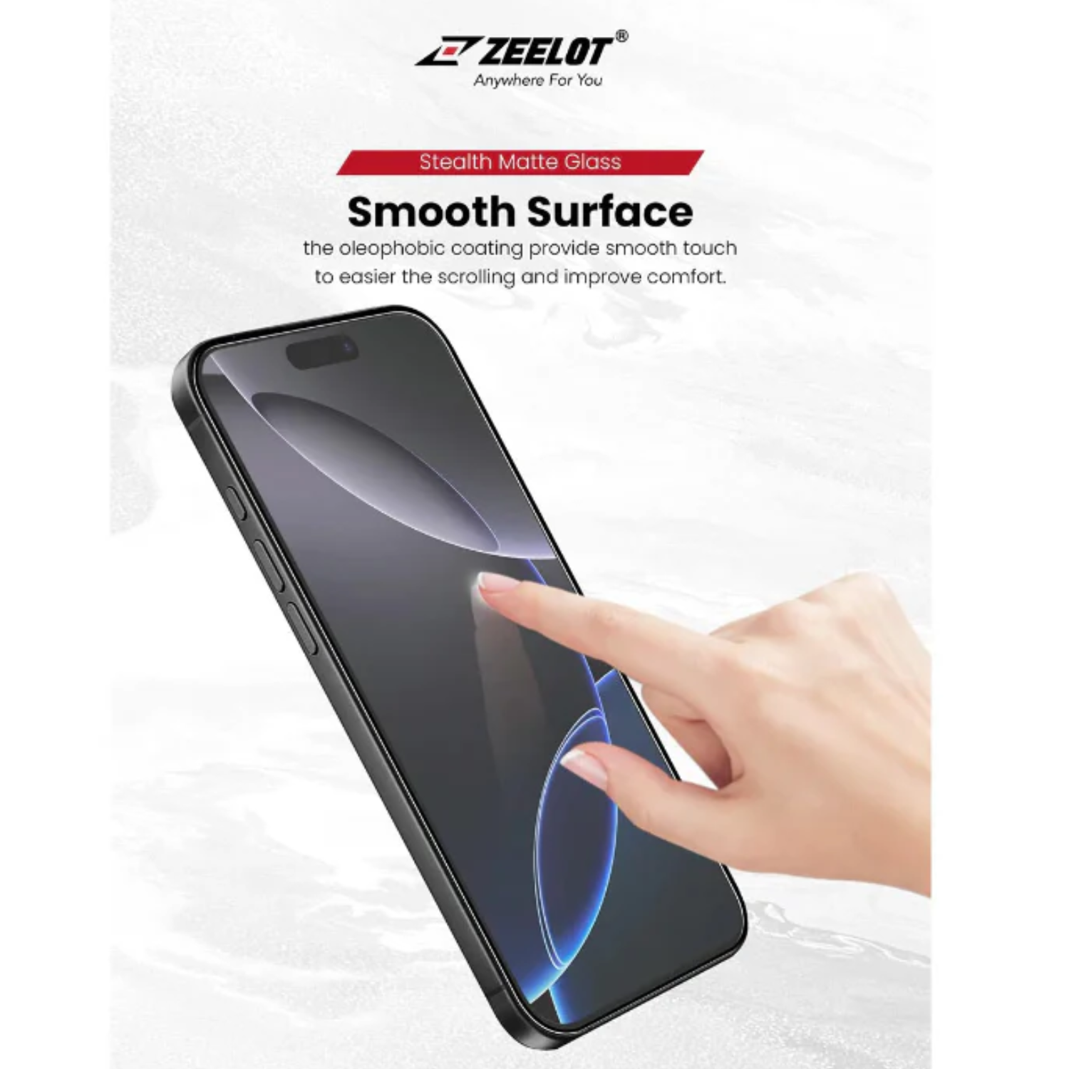 ZEELOT SOLIDsleek V2 (2.5D+) Screen Protector for iPhone 17, Air, 17 Pro, 17 Pro Max with EasyFit Installation Kit